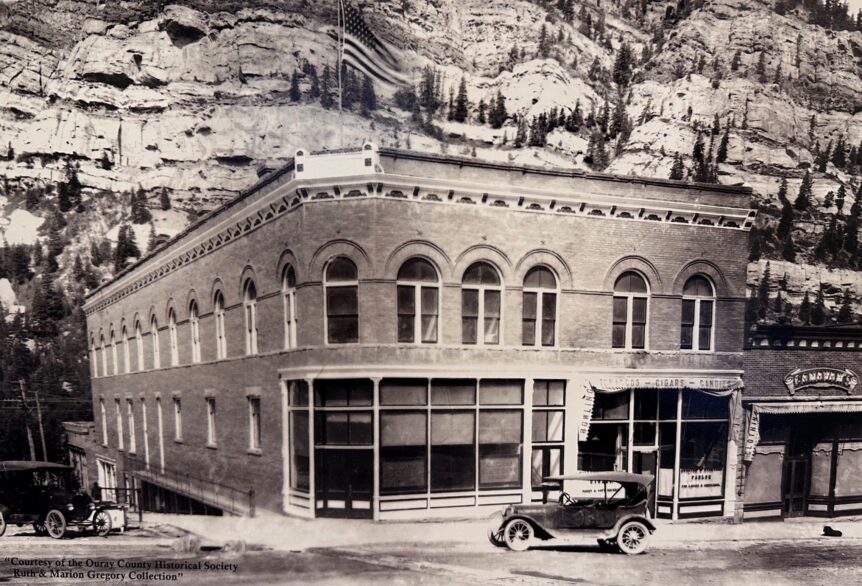 Historical photo of the current CSB Ouray location.